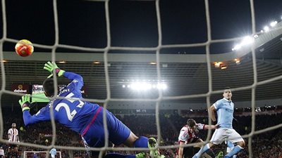 مانشستر سيتي يتفوق علي سندرلاند بهدف نظيف في البريميرليج