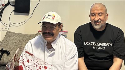 الشيف الشربيني وحسن حسونة بمخيمات 