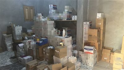 تفاصيل ضبط كيانات مخالفة لإنتاج وتوزيع الأدوية البيطرية مجهولة المصدر بالمنوفية