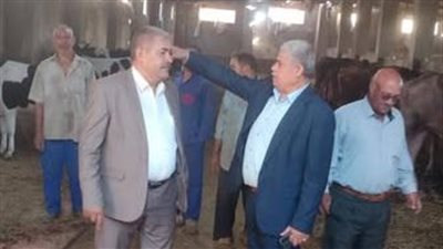 تفاصيل تفقد مدير الإصلاح الزراعي مشروعات وجمعيات الهيئة بالمنوفية