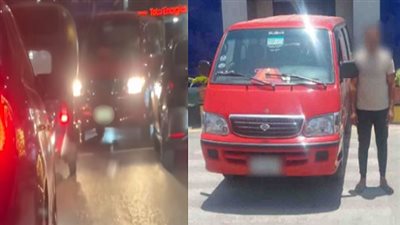 بعد انتشار فيديو له.. ضبط السائق المتهم بالسير عكس الاتجاه في الشرقية