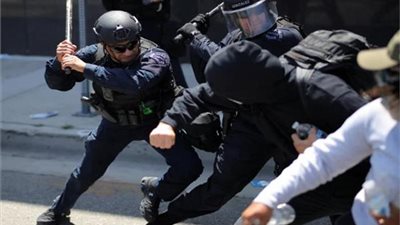 قائد شرطة لوس أنجلوس: اعتقال 197 متظاهرا اليوم