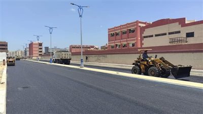 إنشاء طريق جديد بمنطقة C6 يربط بين شارعي العبور وعادل الشربيني ببورسعيد 