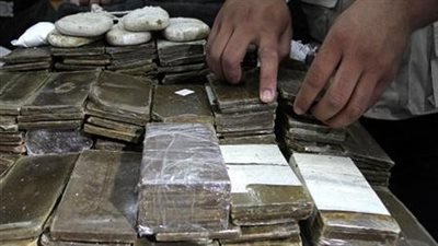 تفاصيل ضبط كميات كبيرة من المخدرات بدمياط