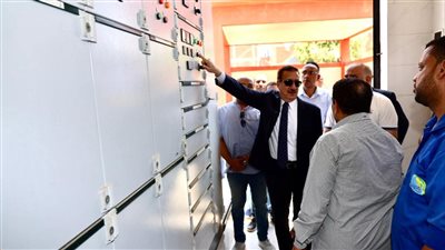 باستثمارات231مليون جنيه..محافظ المنوفية يشهد التشغيل التجريبي لمشروعات الصرف الصحي ب 