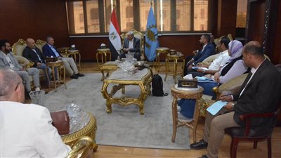 اجتماع هام لمحافظ الغربية بخصوص مراحل التشغيل النهائي بمشروعات حياة كريمة بزفتى