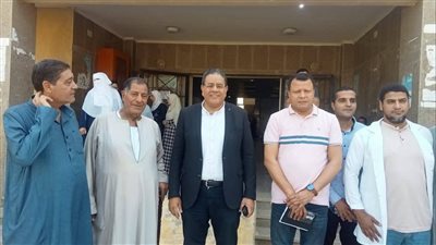 جولة مفاجئة لوكيل وزارة الصحة بمستشفى الخطاطبة المركزي