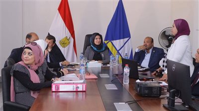 نائب محافظ دمياط تبحث أهم مستجدات ملف الاستثمار