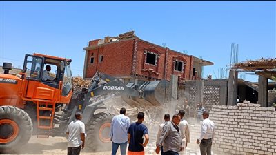 بالصور.. حملة موسعة لاسترداد الأراضي غير المستوفاة لشروط التقنين بالأقصر