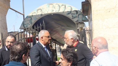 الصبروط يتفقد نادي نقابة المهن التمثيلية برفقة النقيب أشرف زكي