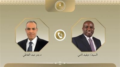 وزير الخارجية والهجرة يتلقى اتصالًا هاتفيًا من نظيره البريطاني