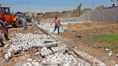 بالصور.. استرداد أراضي الدولة الغير مستوفاه لشروط التقنين بالأقصر