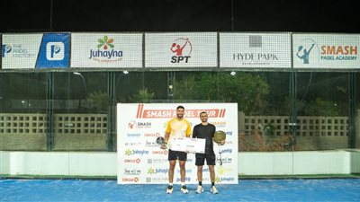 هايد بارك للتطوير العقاري ترعى واحدة من أكبر بطولات البادل في مصر Smash Padel Tour