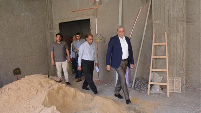 جولة ميدانية لمحافظ الغربية لمتابعة إنشاء المبنى الإداري الجديد للمحافظة