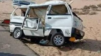 إصابة 9 أشخاص في حادث أليم بالفيوم 