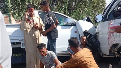 حادث انقلاب سيارة ملاكي بالمنيا يسفر عن مصرع وإصابة شخصين