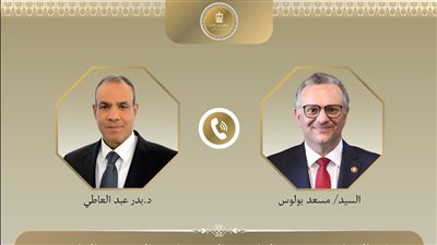 وزير الخارجية يجري اتصالا مع كبير مستشاري ترامب للشرق الأوسط ومستشار إفريقيا