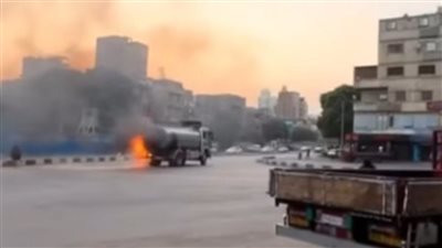 شاب ينقذ منطقة سكنية بمصر القديمة من كارثة بعد اشتعال سيارة جاز