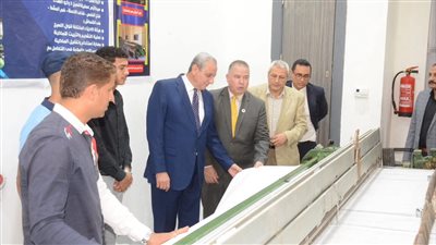 محافظ الغربية يشهد الملتقى التوظيفي والمعرض الثالث لجامعة سمنود
