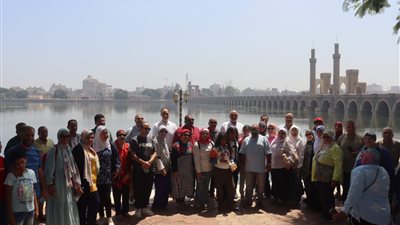 محافظ القليوبية يستقبل أول رحلة متكاملة لزيارة المعالم السياحية والأثرية