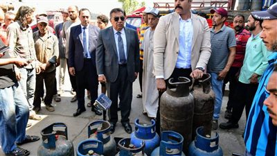 محافظ الدقهلية يفاجئ محطة غاز بسنديلة من جديد 