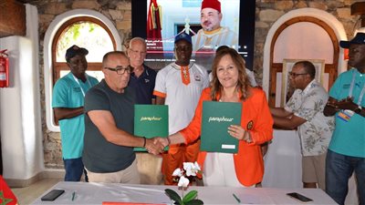  اتفاقية تعاون بين الاتحاد الإفريقي للكرة الطائرة ونظيره في الصحافة 