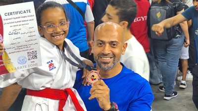 مرام أحمد عمر تفوز ببرونزية بطولة القاهرة المفتوحة للكاراتيه