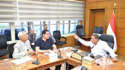 اجتماع محافظ الدقهلية لبحث موعد الانتهاء من محطة مياه أبو عرصة ببلقاس