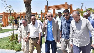 بالتفاصيل.. محافظ الأقصر يتفقد عدد من المشروعات التنموية بالقرنة (صور)