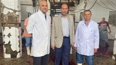 مجازر دمياط تحت الرقابة البيطرية لضبط الجودة وتأمين الغذاء