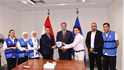 محافظ دمياط يلتقى متطوعى وزارة الشباب والرياضة 