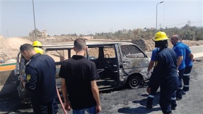 مصرع شخص وإصابة 9 آخرين في حادث مروع أعلى محور 26 يوليو 