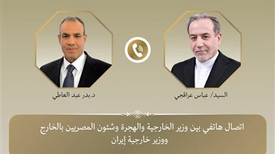 اتصال هاتفي بين وزير الخارجية والهجرة ونظيره الإيراني.. تفاصيل 