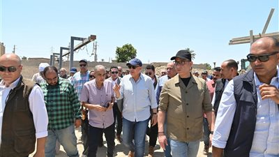 هاني سويلم يتفقد حالة الري ومحطات الرفع والمنشآت المائية بالفيوم