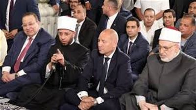 وزير الأوقاف يشهد الاحتفال بالعام الهجرى الجديد بمسجد الإمام الحسين.صور