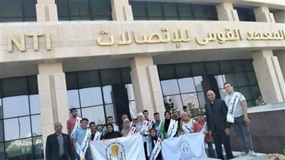 جامعة أسيوط تنظم زيارة ميدانية إلى الأكاديمية الوطنية لتكنولوجيا المعلومات