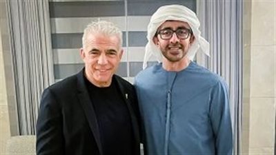 وزير خارجية الإمارات يناقش مع زعيم المعارضة الإسرائيلية مجمل التطورات الإقليمية