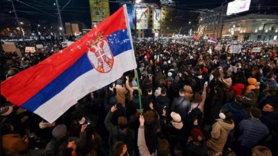 صربيا.. اعتقال عشرات المواطنين خلال احتجاجات ضد الفساد