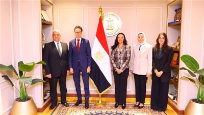 وزيرة التضامن تلتقي رئيس بعثة اللجنة الدولية للصليب الأحمر