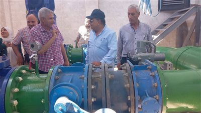 محافظ الدقهلية يطلق التشغيل التجريبي لمحطة مياه أبو عرصة ببلقاس