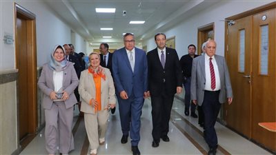 محافظ دمياط يزور جامعة حورس ويفتتح البرنامج التدريبي لتطوير المهارات القيادية