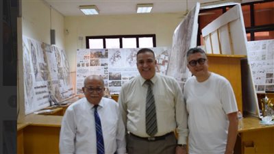 كلية الفنون الجميلة جامعة المنصورة تناقش مشروعات تخرج طلاب دفعة 2025 