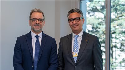 وزير التموين يلتقي نائب الأمين العام للأونكتاد