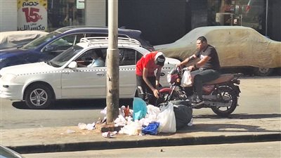 تراكم القمامة في شوارع المهندسين.. ومنظومة الشكاوي 