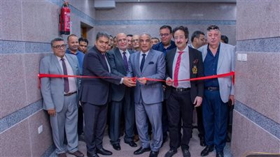افتتاح قطاع العمليات المتقدمة والقطاع الاقتصادي بمستشفى طب وجراحة العيون بمستشفيات جامعة طنطا 