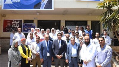 نائب محافظ الدقهلية يدشن حملة «100 يوم صحة» فى البرامون بالمنصورة