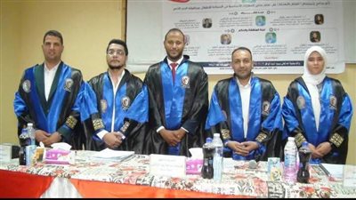 الباحث الباحث محمد عبداللاه يحصل على درجة الماجستير من جامعة جنوب الوادي|صور