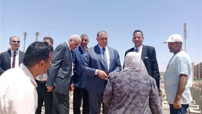 «علام» يطالب الشركة المنفذة للمركز الطبي للمحامين بتكثيف جهودها لخروج المشروع للنور قريبا