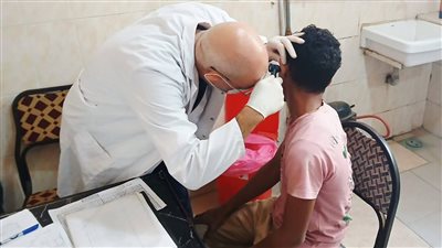 1690 مواطن يستفيدون من القافلة الطبية المجانية بكفر الشيخ هلال بميت غمر 