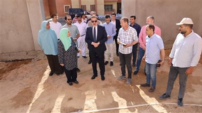 جولة ميدانية موسعة لمحافظ المنوفية بمركز ومدنية السادات